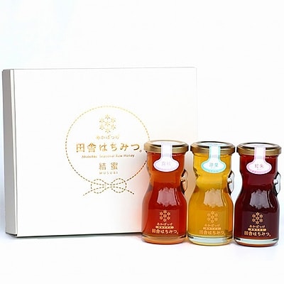 数量限定【生ハチミツ3種】月ごとに楽しむ田舎はちみつ 無添加非加熱ギフトセット