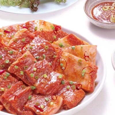 熊本県産 黒毛和牛カルビ焼肉用300g