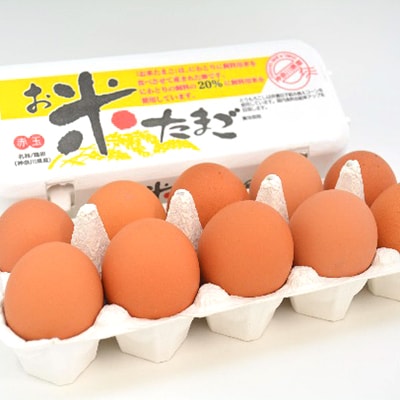 【愛川ブランド】お米たまご10kg