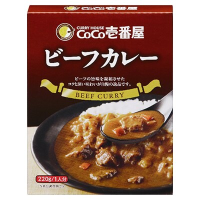 COCO壱番屋レトルトビーフカレー10食セット