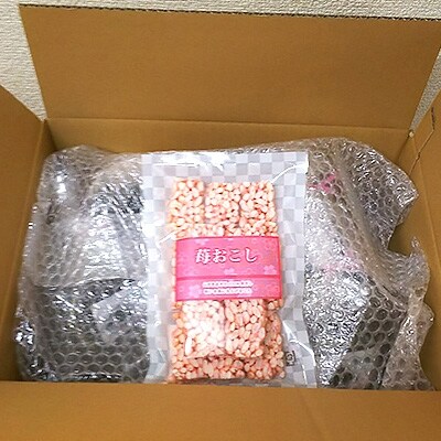 手作り笹巻き2種類と苺おこしセット