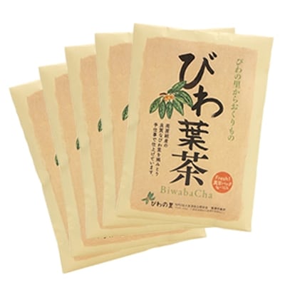 びわ葉茶 300g (5gティーパック×12包入り5セット)　mi0011-0001