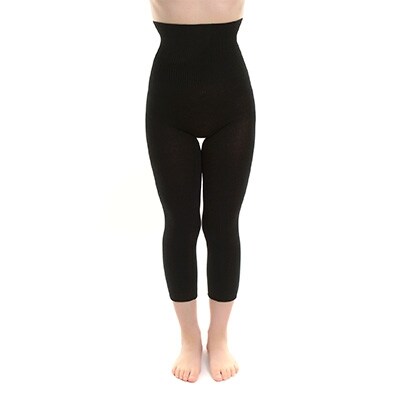 膝まで温かシルクとコットンのはらまきパンツ(7分丈)・ 2色セット