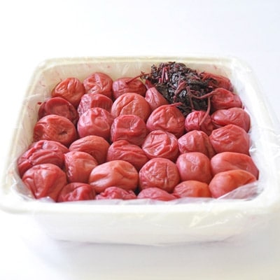 しそ漬け梅干し 1kg 昔ながらのしょっぱい梅干し (塩分17%) すっぱい 紀州南高梅 和歌山県産