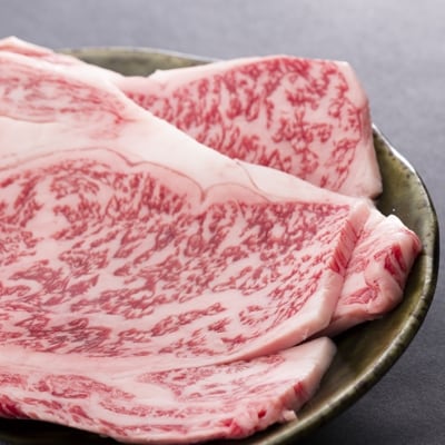 お肉屋さん厳選　A5ランク山形牛ステーキ　175g前後×2枚ロース
