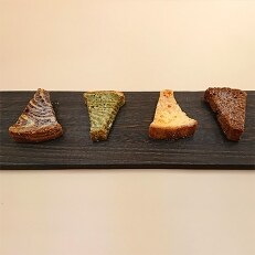シフォンラスク4種類(プレーン、チョコ、抹茶ゼブラ、ココアゼブラ) | ふるさと納税のお礼品