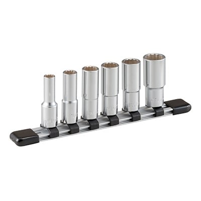 TONE ディープソケットセット(12角・ホルダー付き) HDL306 工具 TONE工具