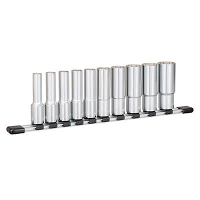TONE ディープソケットセット(12角・ホルダー付き) HDL410 工具 TONE工具