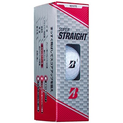 ゴルフボール 19 『SUPER STRAIGHT ホワイト』4ダースセット