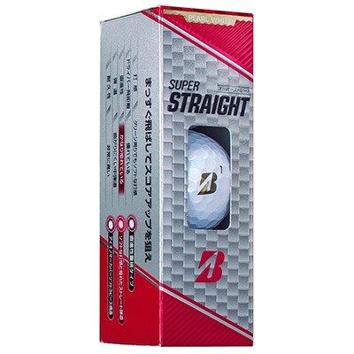 ゴルフボール 19 『SUPER STRAIGHT パールホワイト』4ダースセット