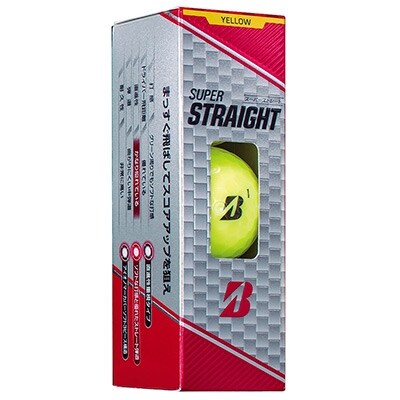 ゴルフボール 19 『SUPER STRAIGHT イエロー』4ダースセット