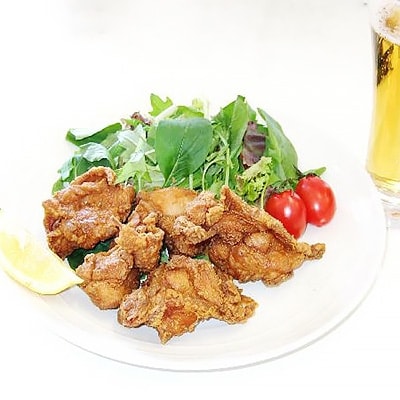 一口切からあげ用味付け骨なしモモ肉生(600g×3パック)