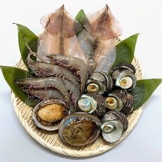 アワビ入り!全て八幡浜産!海鮮バーベキューセット(4-5人前)