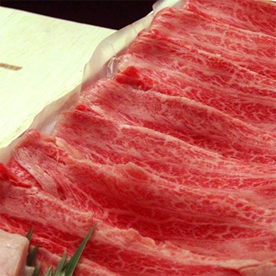 大田原牛　【赤身霜降り部位】すきしゃぶ用　スライス肉(約500g)