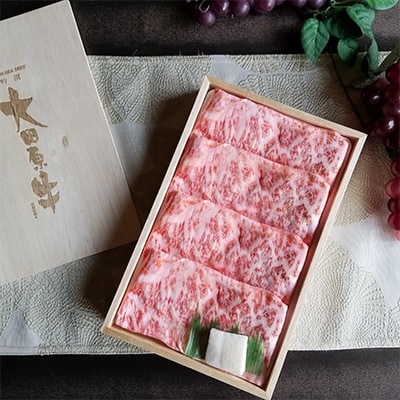 大田原牛　【霜降り部位】すきしゃぶ用スライス肉　(約500g)