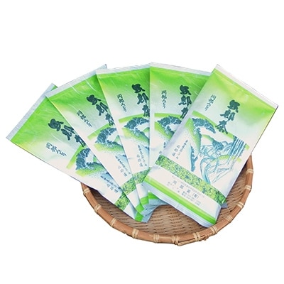 2022年産『新茶』一番人気の深蒸し茶「岡部みどり100g5本セット」