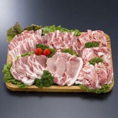 きなこ豚 焼肉・とんかつセット 計2.1kg