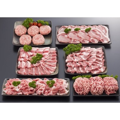 きなこ豚詰め合わせ 計3kg　寄付金額 12000円