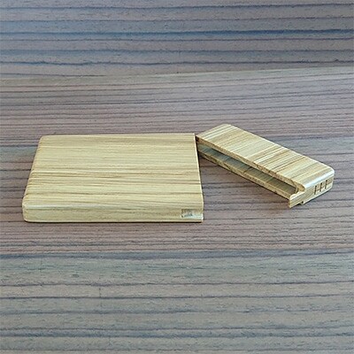 木工職人が作った手作り木の名刺入れ(オーク)