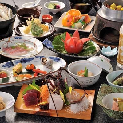 飲泉、自家源泉かけ流しの宿　観音温泉「本館」ペア宿泊券
