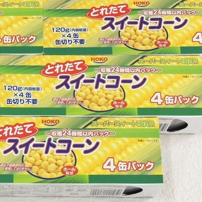 スイートコーン缶詰 24缶セット