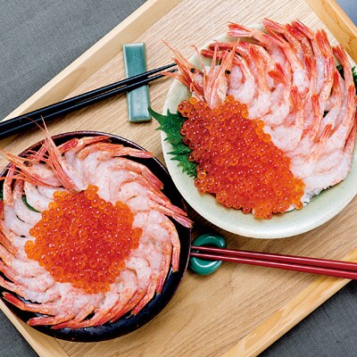 甘えびと真子いくらの海の味覚セット