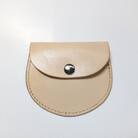 ヌメ革の手作り小銭入れ