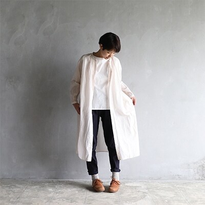 Huis遠州織物コードレーンロングワンピースthbe お礼品詳細 ふるさと納税なら さとふる