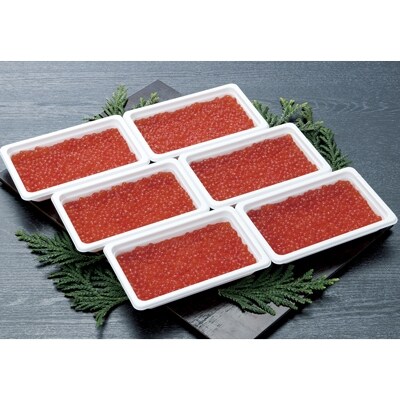 さとふる限定【大満足】いくら醤油漬100g×6パック