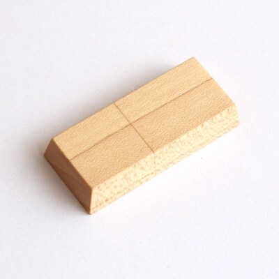Hacoaの木製USBメモリ 「Chocolat Mini」メープル