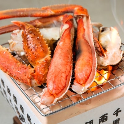 蟹三昧セット!生たらばがに・生ずわいがに　ハーフポーション　各1kg