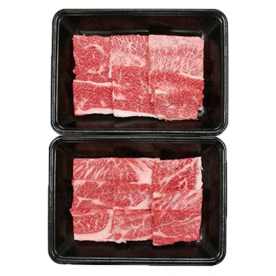 宮崎牛焼肉2点セット(もも焼肉・肩ロース焼肉)