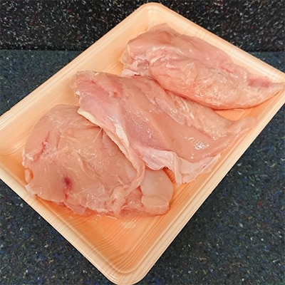 筑波山麓育ちの特別飼養鶏「つくば鶏」ムネ肉1kg