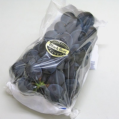新品種ぶどう「ブラックビート」 約2kg