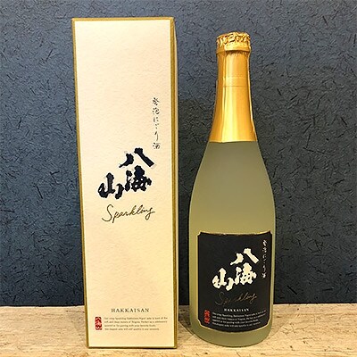 「2020年5月下旬発送」越後の名酒八海山「発泡にごり酒」四合瓶(720ml)