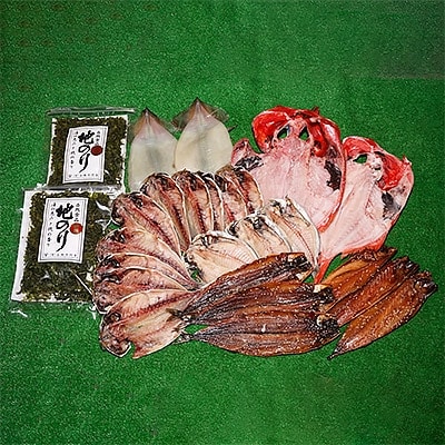 山鶴魚問屋ひものJセット(6種類・地のり)