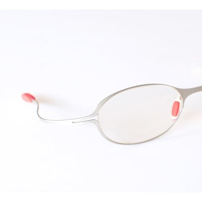 リーディンググラス【老眼鏡】　「Linio」　度数 +3.0 レッド
