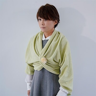 マフラー　ピスタチオ