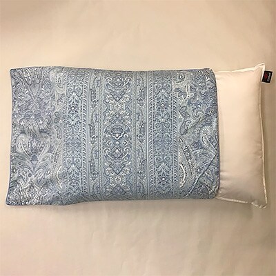 肌温度調整枕　アウトラストウオッシャブルピロー　枕カバー　ブルー2枚付き
