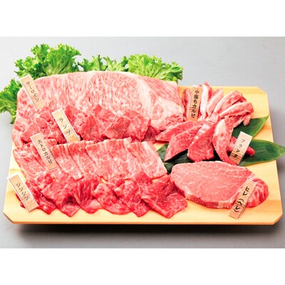 ウエムラ牧場の白老牛焼肉7種一頭盛【黒毛和牛】