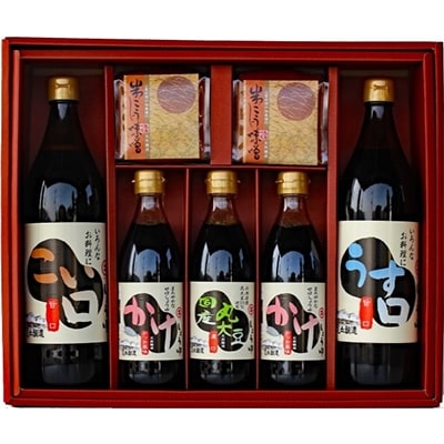 こだわり醤油・味噌詰め合わせ A 　42