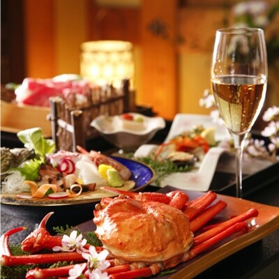 湯村温泉 朝野家 和室(10畳) 一泊二食付宿泊券(2名様ペア・平日限定)