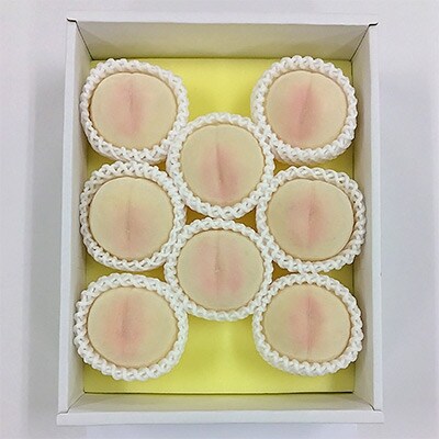 白桃 大玉 8玉(約300g×8)