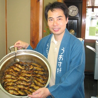 うおすけ 鮎・子持鮎の甘露煮詰合せ 鮎の甘露煮5尾・子持鮎の甘露煮4尾