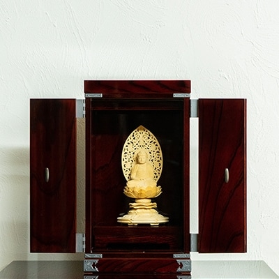 仙台箪笥 仙台厨子 二枚扉 木地呂漆塗り KM-22D (お申込書返送後3ヶ月～8ヶ月以内で発送)
