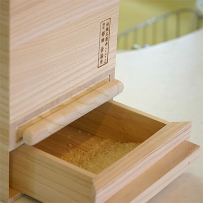 桐製米びつ一合計量タイプ20kgサイズ