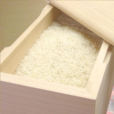 桐製米びつ10kgサイズ　無地