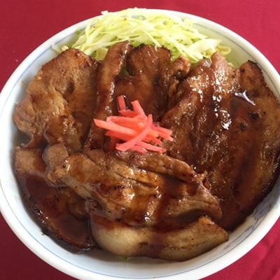 とんかば(豚肉のかば焼き)丼の具　8p　タレ付
