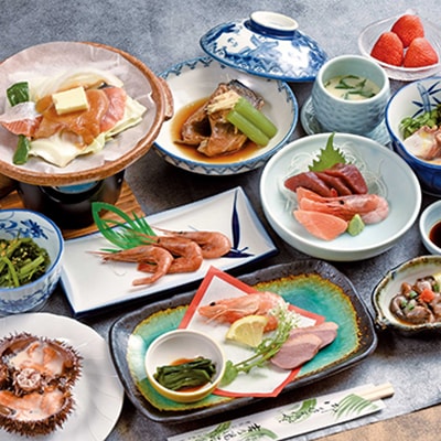 温泉旅館吉の湯「最上級品鹿部産たらこ500g付最上級プラン」 1泊2食付【3名様分】