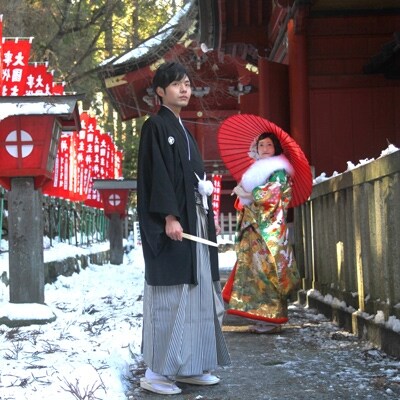 和装ロケーションフォト　富士の麓で思い出のフォトウェディング